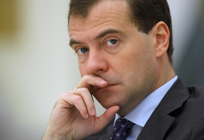 Premierul rus Dmitri Medvedev