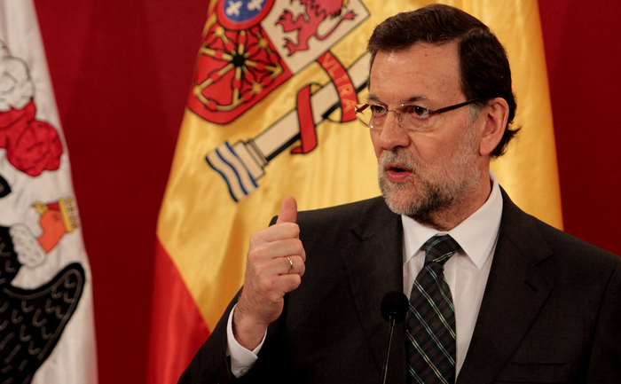 Premierul spaniol Mariano Rajoy. (RODOLFO SAENZ / AFP / Getty Images)