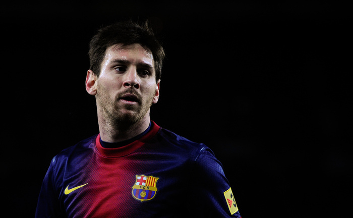 Atacantul argentinian Lionel Messi.