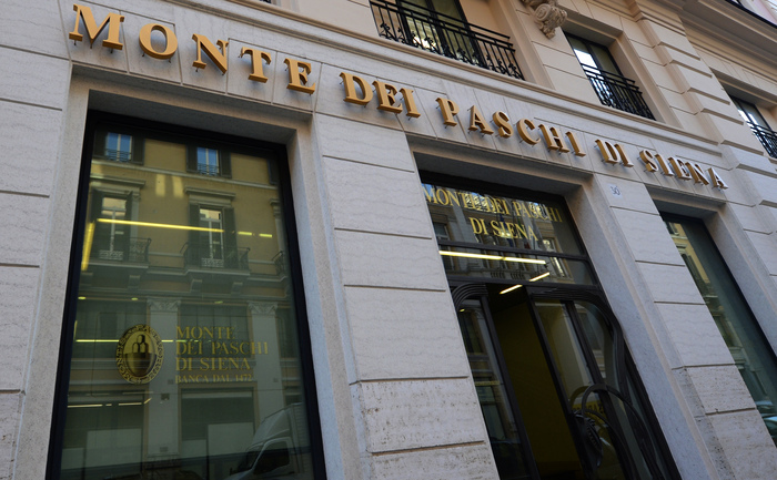 Banca Monte dei Paschi di Siena. (ANDREAS SOLARO / AFP / Getty Images)