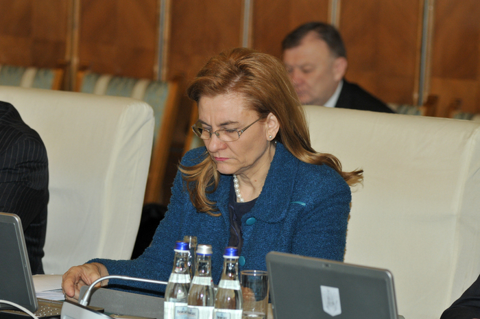 Maria Grapini, ministru delegat pentru IMM-uri, mediu de afaceri şi turism (Epoch Times România)