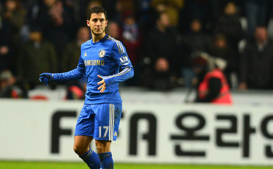 Fotbalistul Eden Hazard (ANDREW YATES / AFP / Getty Images)