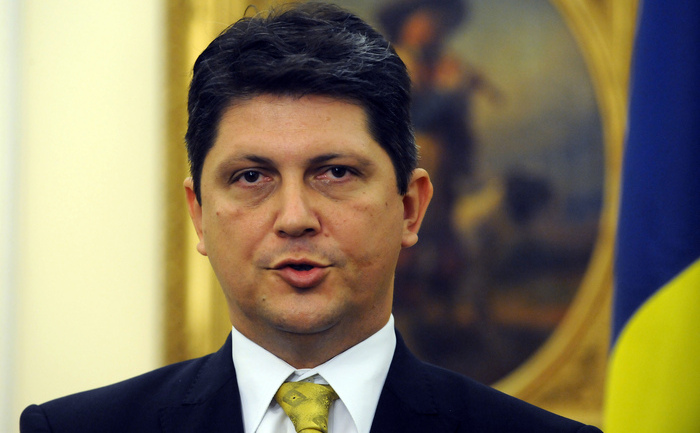Ministrul de externe român, Titus Corlăţean. (ATTILA KISBENEDEK / AFP / GettyImages)