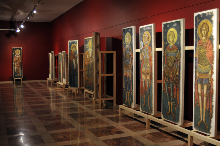 Frescele Mânăstirii Argeşului, expoziţie la Muzeul Naţional de Artă