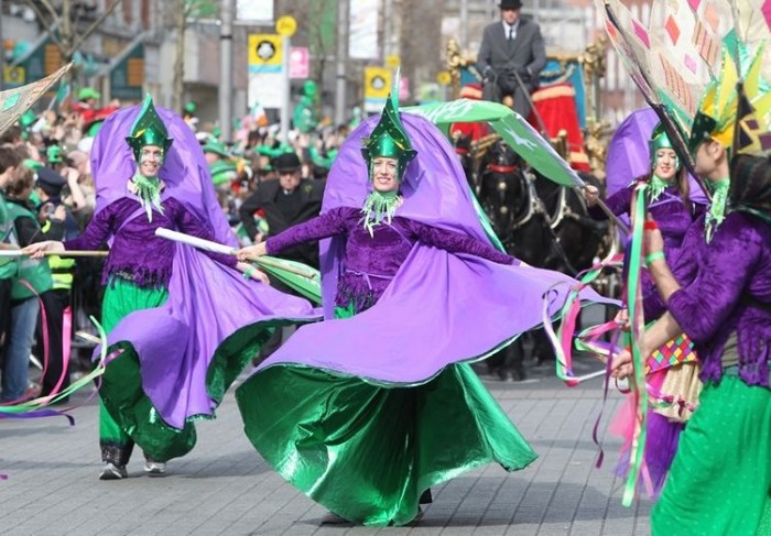 Parada de Ziua Sf. Patrick 2012 în Dublin.