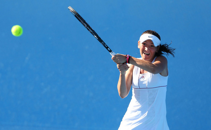 Jucătoarea română de tenis Alexandra Cadanţu.