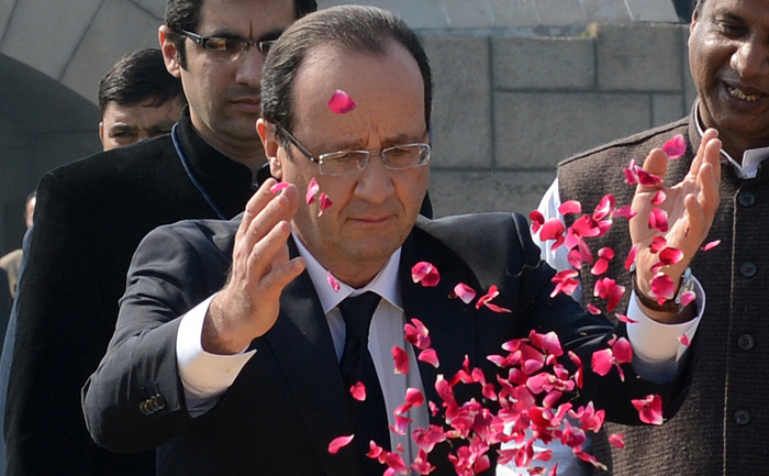 Francois Hollande. (RAVEENDRAN / AFP / Getty Images)