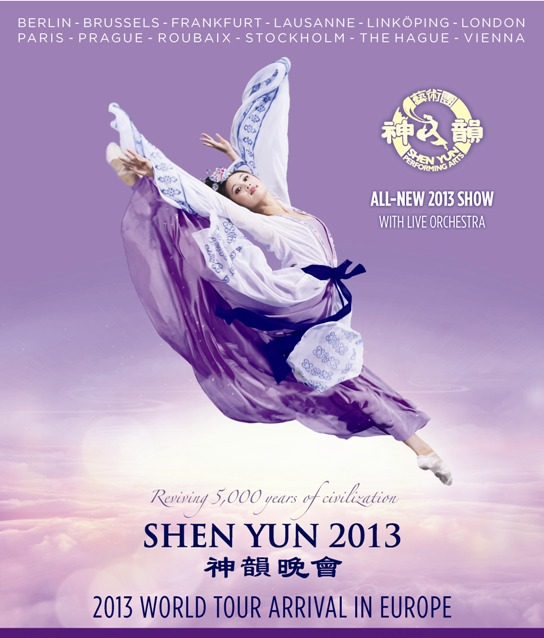 Turneul companiei Shen Yun Performing Arts 2013 World Tour, în Europa