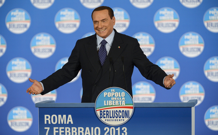 Silvio Berlusconi. (ANDREAS SOLARO / AFP / Getty Images)