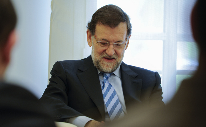 Premierul spaniol Mariano Rajoy. (PEDRO ARMESTRE / AFP / Getty Images)