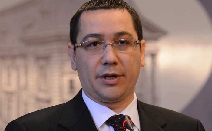 Premierul  român Victor Ponta.
