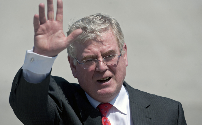 Ministrul irlandez de externe Eamon Gilmore. (CLAUDIO SANTANA / AFP / Getty Images)