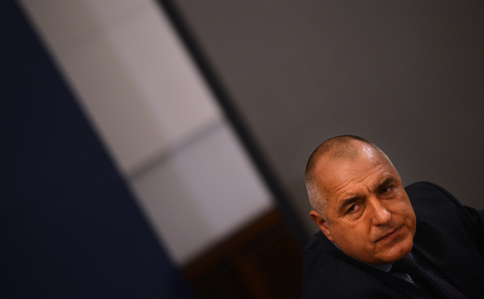 Premierul demisionar Boiko Borisov. (DIMITAR DILKOFF / AFP / Getty Images)