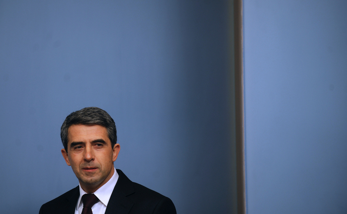 Preşedintele bulgar Rosen Plevneliev. (NIKOLAY DOYCHINOV / AFP / Getty Images)
