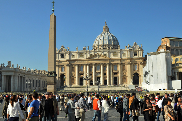 Piaţa Vaticanului din Roma (Epoch Times România)