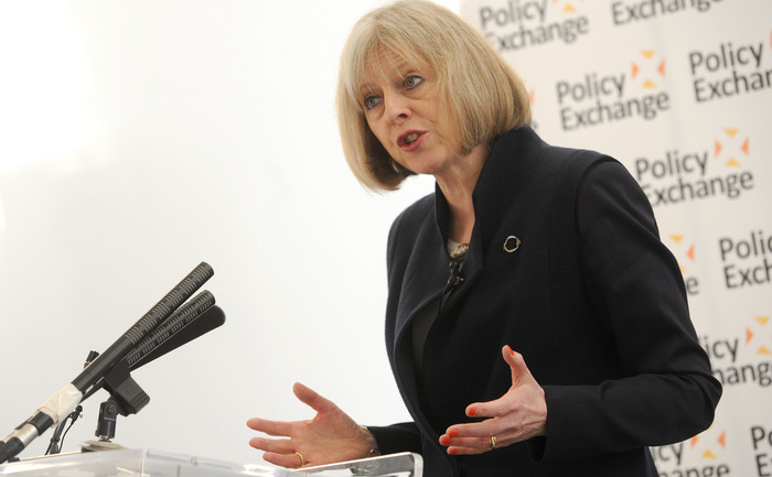 Ministrul britanic de interne Theresa May. (Anthony Devlin - WPA Pool / Getty Images)