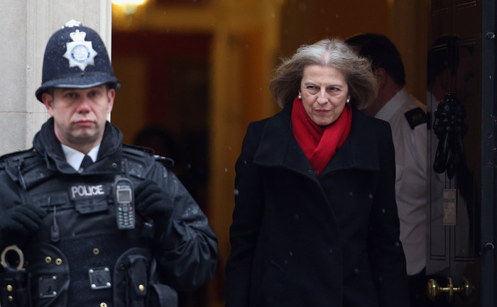 Ministrul britanic de interne Theresa May. (Oli Scarff / Getty Images)