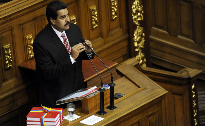 Vicepreşedintele venezuelean Nicolas Maduro. (LEO RAMIREZ / AFP / Getty Images)