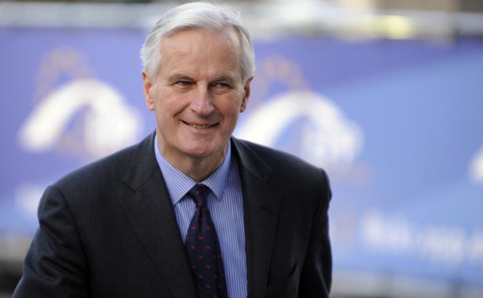 Comisarul pentru Piaţa Internă, Michel Barnier.