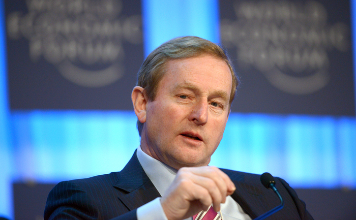 Premierul irlandez Enda Kenny. (JOHANNES EISELE / AFP / Getty Images)
