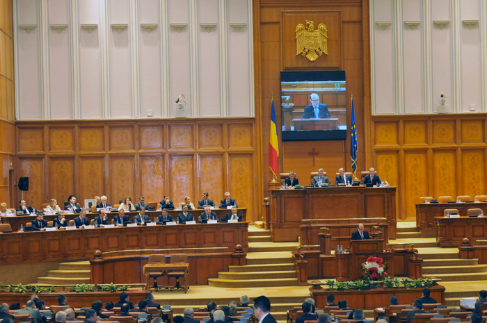 Mesajul preşedintelui Traian Băsescu în faţa Camerelor reunite din Parlamentul României (Epoch Times România)