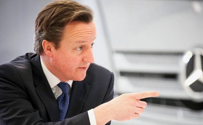 Premierul britanic David Cameron. (PAUL ROGERS / AFP / Getty Images)
