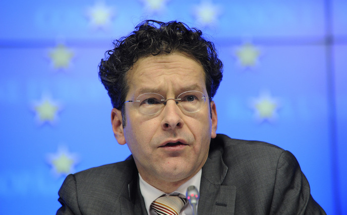 Preşedintele Eurogrupului, Jeroen Dijsselbloem.