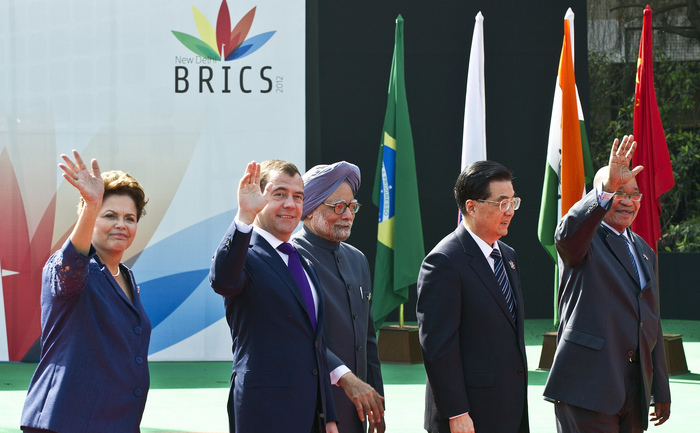 Summit-ul ţărilor BRICS (Brazilia, Rusia, India, China, Africa de Sud). (arhivă)