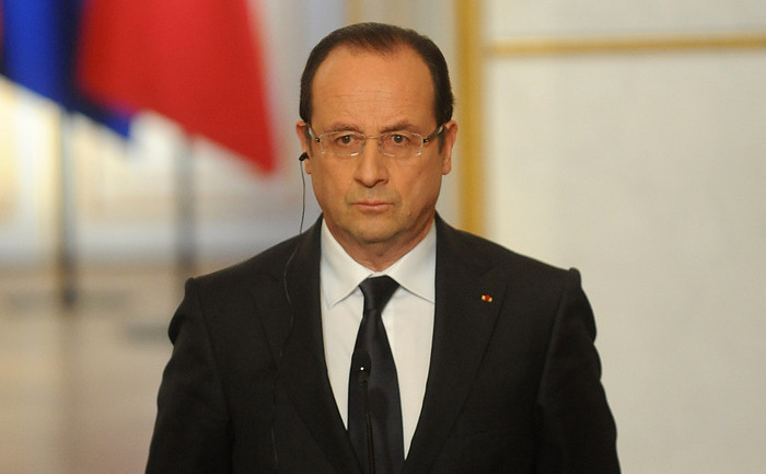 Preşedintele francez François Hollande.