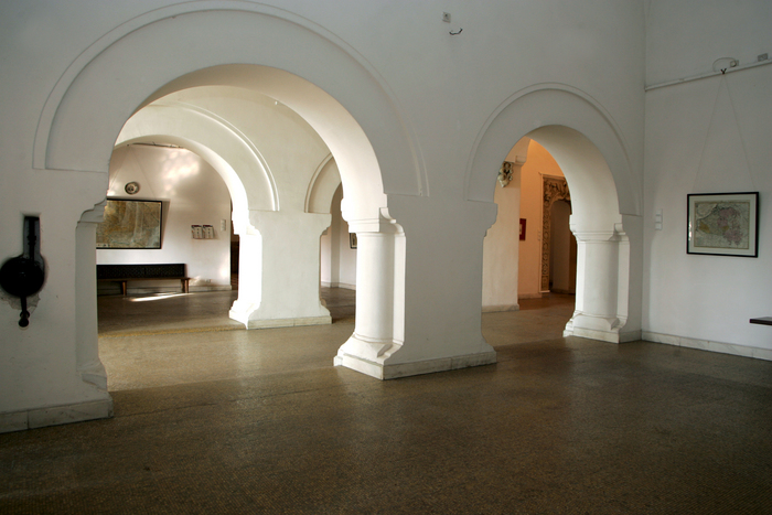 Palate Brâncoveneşti. În imagine, Interioare din Palatul Brâncoveanu din Mogoşoaia