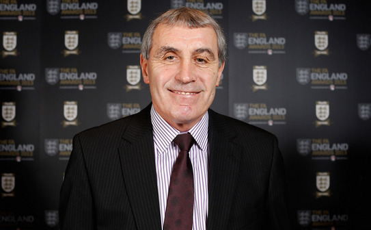 Peter Shilton, fostul portar al echipei de fotbal a Angliei (The FA / The FA via Getty Images)