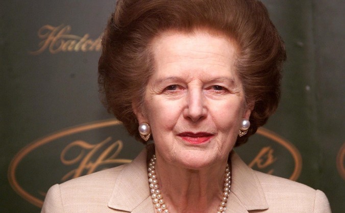 Fostul premier britanic, baroneasa Margaret Thatcher (HUGO PHILPOTT/AFP/Getty Images)