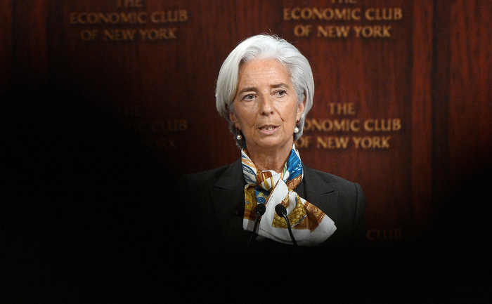 Directorul general al FMI, Christine Lagarde.