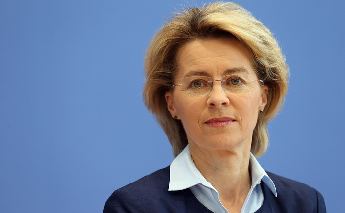 Ursula von der Leyen, ministrul german al muncii şi afacerilor sociale. (Sean Gallup / Getty Images)