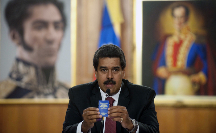 Preşedintele Venezuelei, Nicolas Maduro.