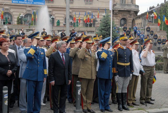 Militari, ofiţeri din armata română
