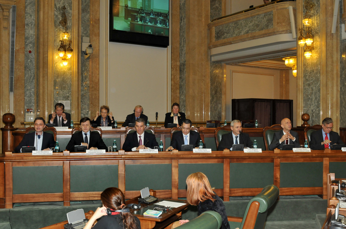 Senatul României, Seminar-”Regionalizarea, abordări comparative franco-germane”