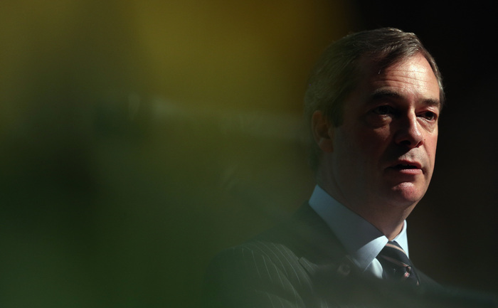 Liderul UKIP, Nigel Farage. (Matt Cardy / Getty Images)