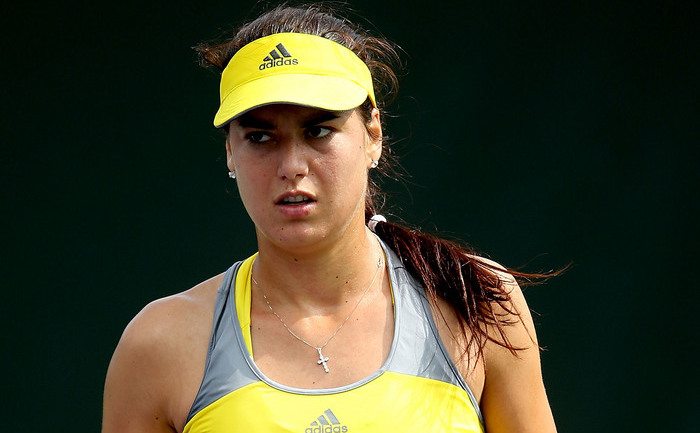 Jucătoarea română de tenis Sorana Cîrstea. (Matthew Stockman / Getty Images)