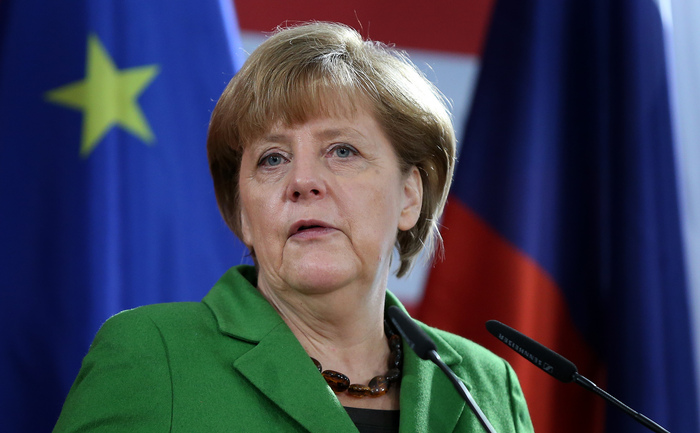 Cancelarul german Angela Merkel. (RONNY HARTMANN / AFP / Getty Images)