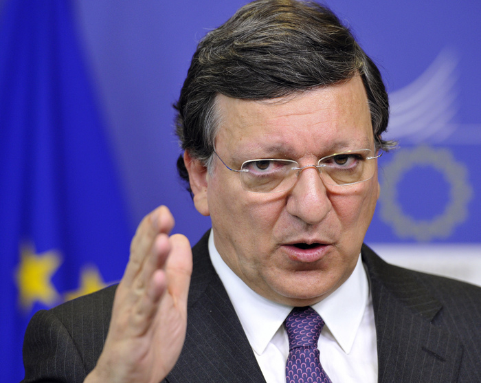 Preşedintele Comisiei Europene, Jose Manuel Barroso - la Bruxelles (GEORGES GOBET / AFP / Getty Images)