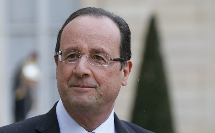 Preşedintele francez Francois Hollande, 19 aprilie 2013 (FRANCOIS GUILLOT / AFP / Getty Images)