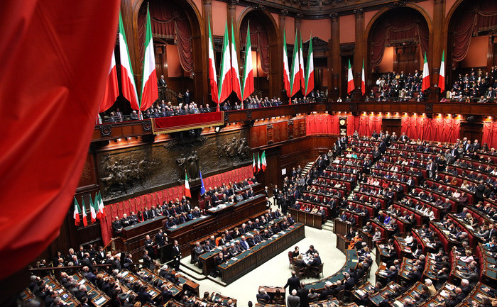 Vedere generală a Parlamentului italian. (Franco Origlia / Getty Images)