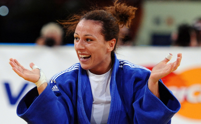 Judoka română Andreea Chiţu. (MIGUEL MEDINA / AFP / Getty Images)