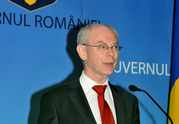 Herman Van Rompuy, preşedintele Consiliului Europei