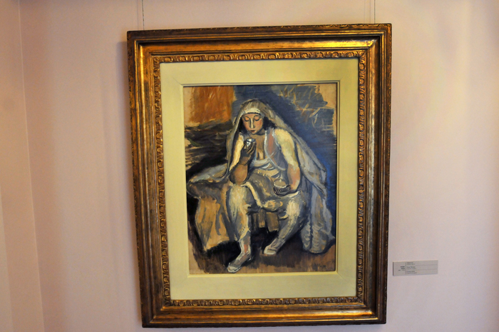 Muzeul de artă K.H.Zambaccian. În imagine, tabloul intitulat,” Tătăroaică”, pictor Iosif Iser