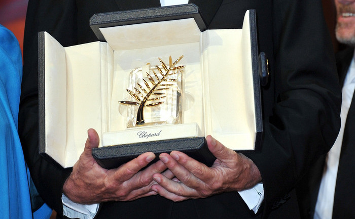 Trofeul Palme d'Or. (Pascal Le Segretain / Getty Images)