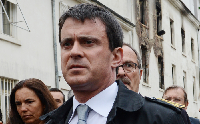 Premierul francez Manuel Valls.