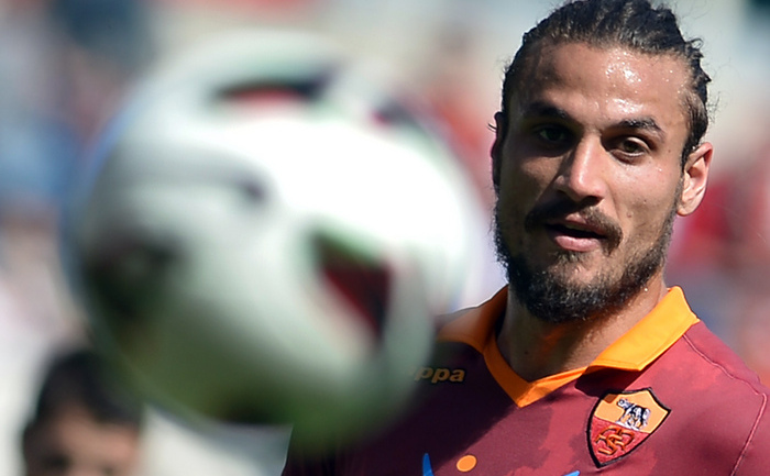 Atacantul AS Roma, Pablo Osvaldo. (GABRIEL BOUYS / AFP / Getty Images)