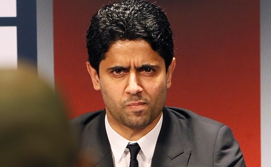 Preşedintele lui Paris Saint-Germain, Nasser Al-Khelaifi. (LOIC VENANCE / AFP / Getty Images)